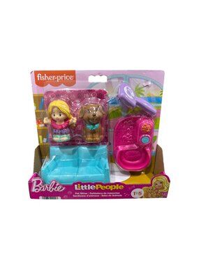 Barbie Little People Pet Sitter Playset By Fisher-Price For Ages 1-5 Includes Do